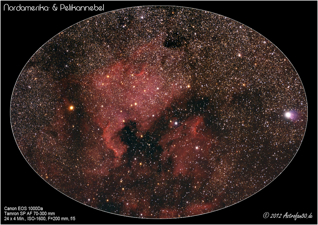 Erste Deep-Sky Aufnahmen mit der AstroTrac