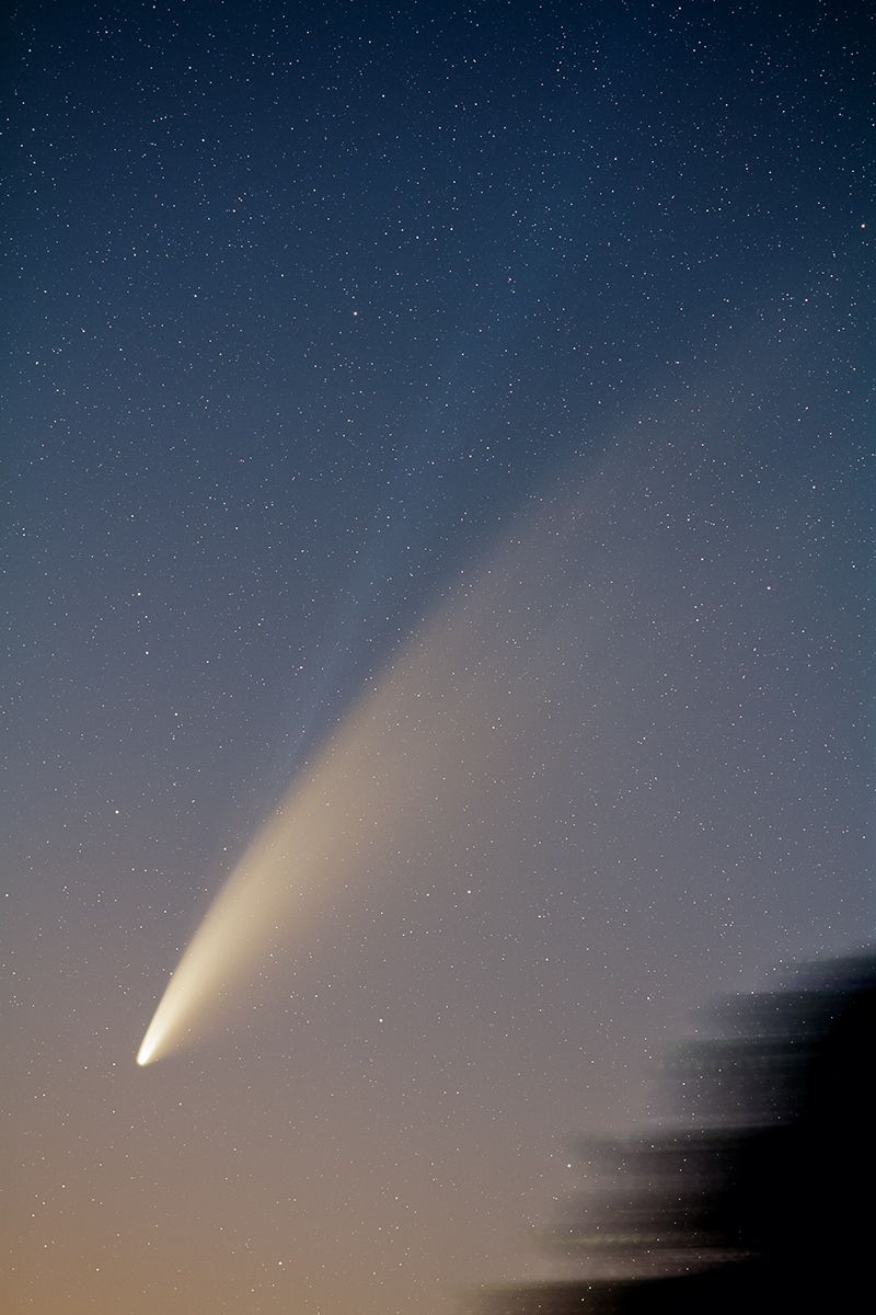 Komet Neowise begeistert Beobachter auf der Nordhalbkugel