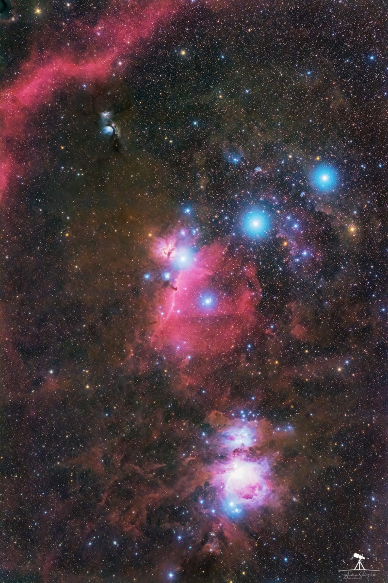 Nebel im Oriongürtel