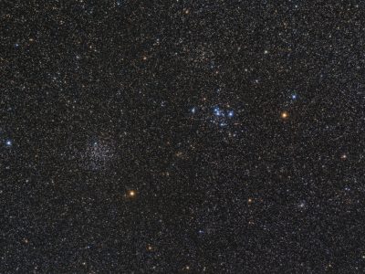 Objekte des Monats: Der „Doppelsternhaufen“ Messier 46 & Messier 47