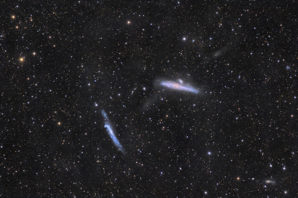 NGC 4631 mit Gezeitenschweife