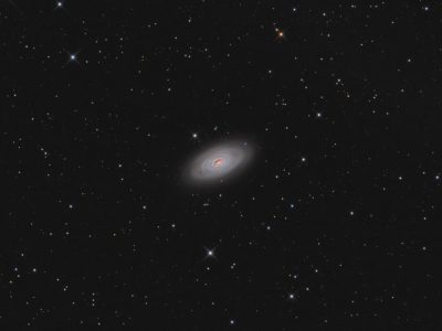 Objekte des Monats: Die Blackeye Galaxie Messier 64
