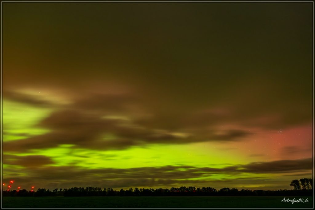 Polarlicht Wolken