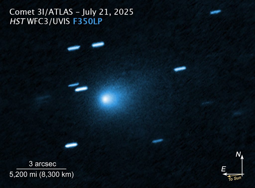 3I/ATLAS Hubble