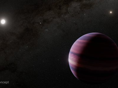 Alpha Centauri A and Planet (Artist’s Concept)