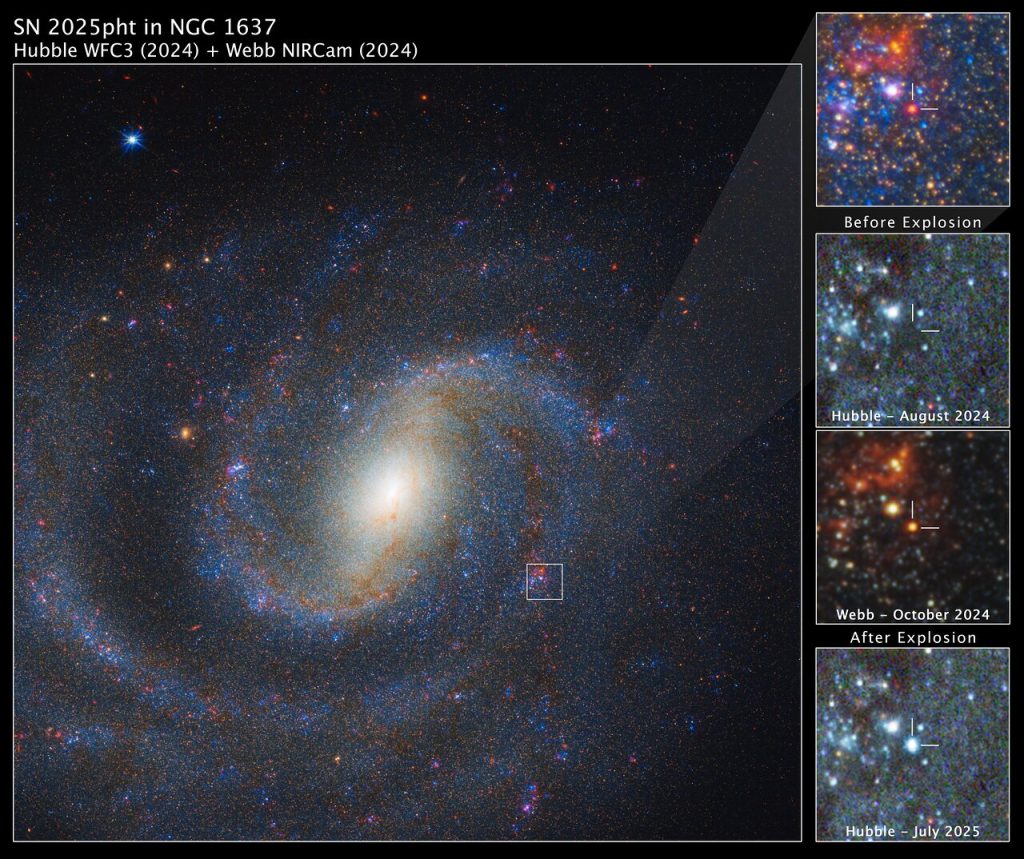 SN 2025pht in NGC 1637