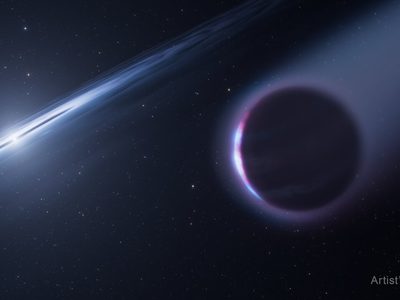 Niobium verrät möglichen Planeten rund um einen Weißen Zwerg HS 0209+0832 System (Artist’s Concept)