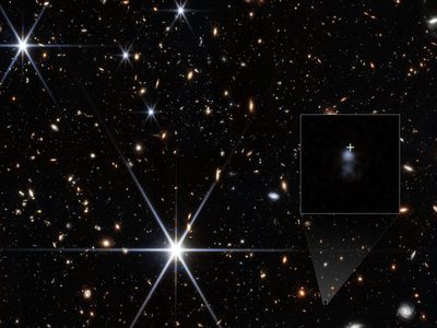 James-Webb-Teleskop entdeckt die Heimat des fernsten Radioblitzes FRB 20240304B (NIRCam image)