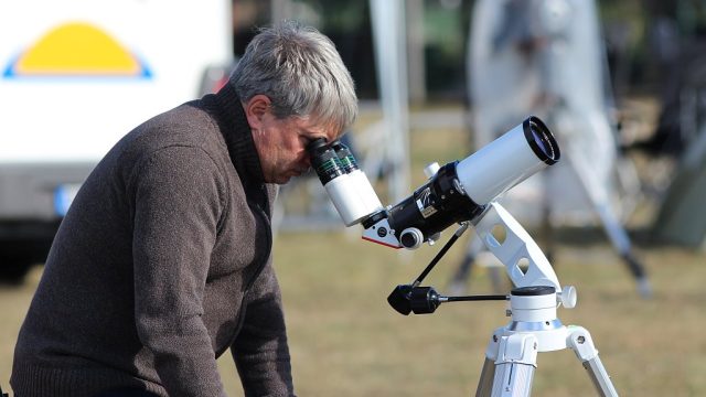 Beobachtung der Sonne im Weißlicht