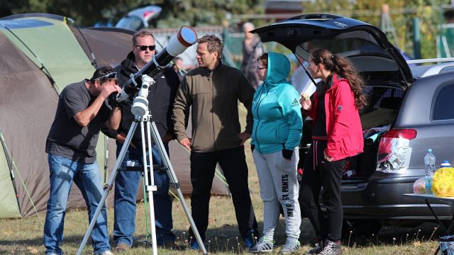 Uwe N., Speedy, Anja & Michaela