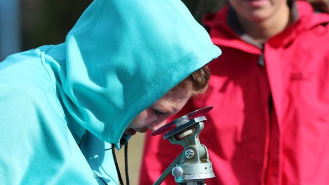 Beobachtung des Sonnenspektrums