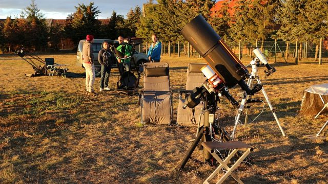 Teleskope der Goldenen Stunde