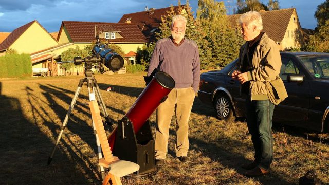 Warten auf den Sonnenuntergang