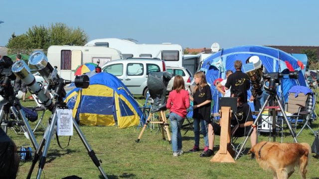 Die "Südkurve" und Südbrandenburger Sternfreunde e.V. HTT2011-11