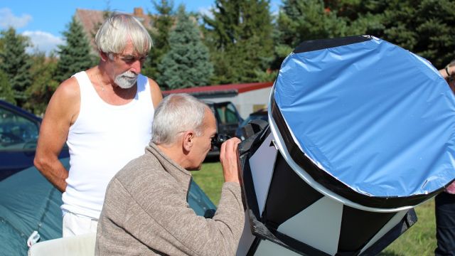 Beobachtung der Sonne im Weißlicht HTT2014-05