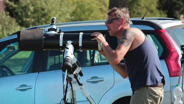 Einrichten des Teleskops HTT2015-1-2