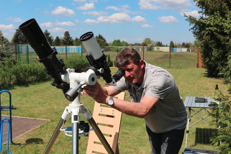 Torsten bei der Beobachtung Merkurtransit-04