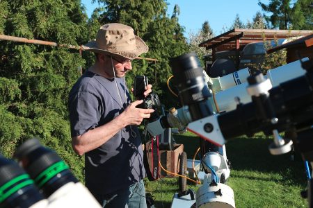Stephan fotografiert den Merkurtransit mit der Canon EOS 7D Merkurtransit-09