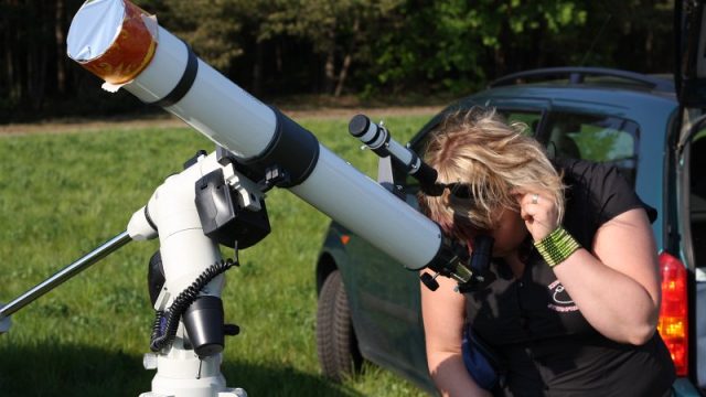 Sonnenbeobachtung im Weißlicht SBST2011-06