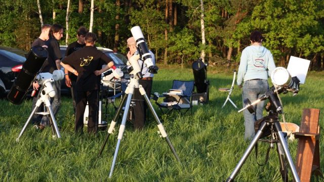 Warten auf die Beobachtungsnacht SBST2011-19