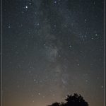 Sommermilchstraße über dem Südhorizont