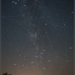 Sternbilder der sommerlichen Milchstraße