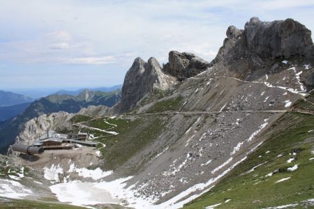 Westliche Karwendelspitze in Mittenwald - Bergstation urlaub2009-03