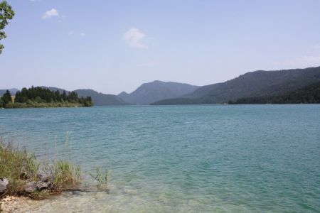 Am Ufer des Walchensee urlaub2009-12
