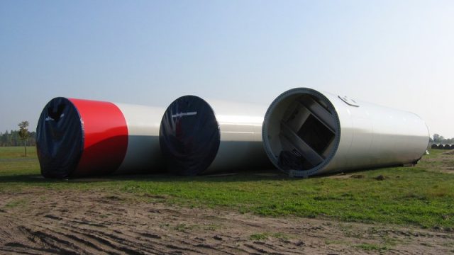 Mast einer zukünftigen Anlage wka081008-2