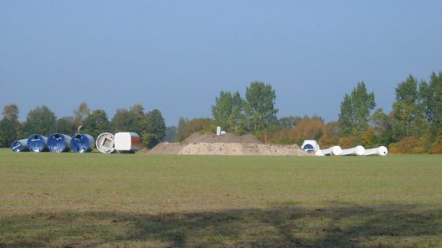 Anlage in demontiertem Zustand wka081008-3