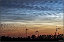 Wellen nahe am Horizont