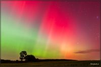 Polarlicht in Giesensdorf am 10.10.2024, 22:41 Uhr MESZ