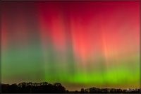 Polarlicht in Giesensdorf am 10.10.2024, 22:49 Uhr MESZ