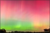 Polarlicht in Giesensdorf am 10.10.2024, 22:50 Uhr MESZ
