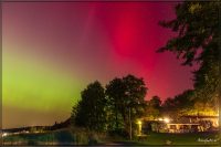 Polarlicht in Diensdorf-Radlow am 11.10.2024, 00:52 Uhr MESZ
