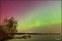 Polarlicht in Diensdorf-Radlow am 11.10.2024, 01:05 Uhr MESZ