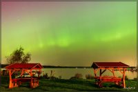 Polarlicht in Diensdorf-Radlow am 11.10.2024, 01:08 Uhr MESZ